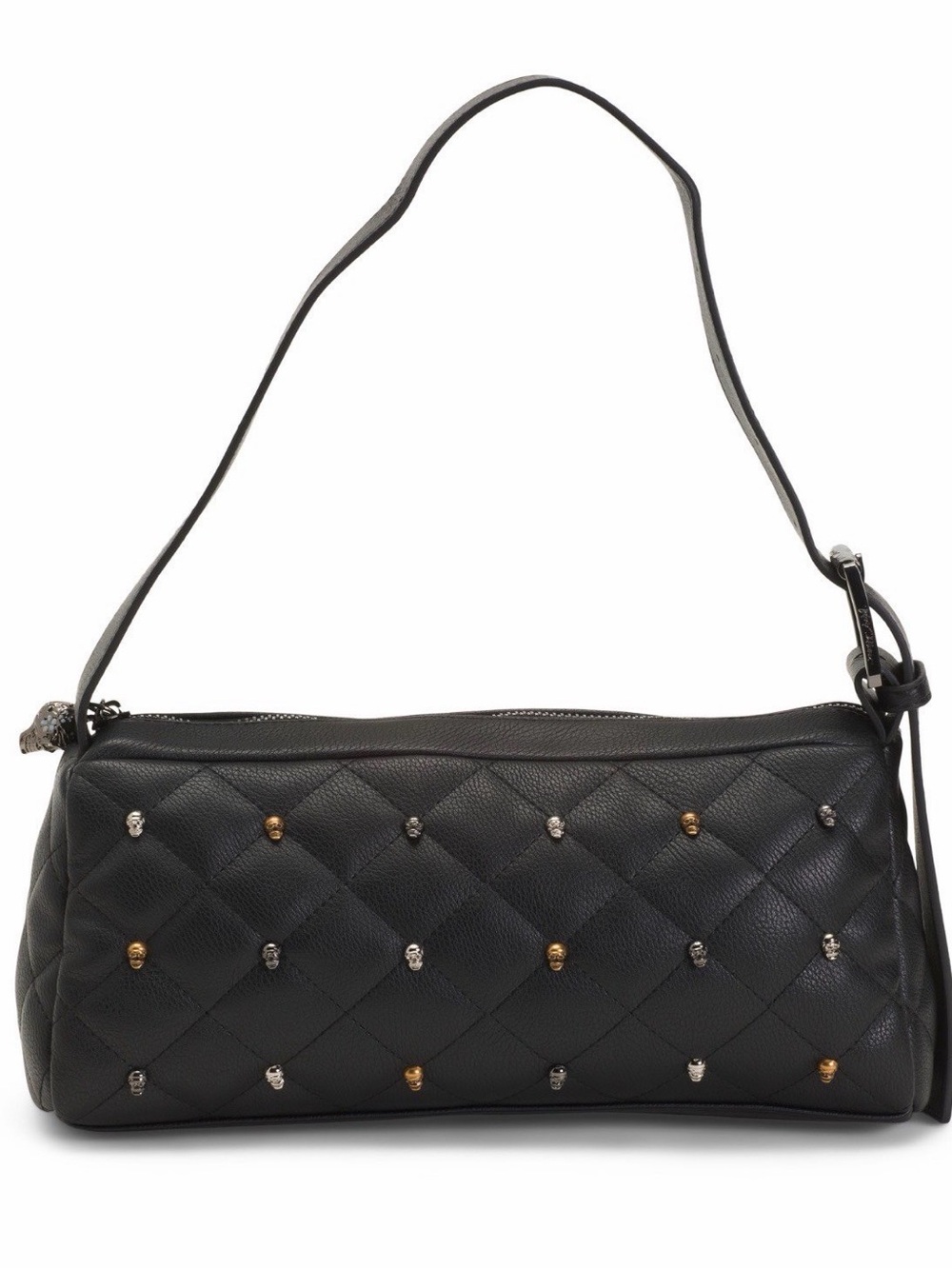 Betsey Johnson Quilted Skull Shoulder Bag